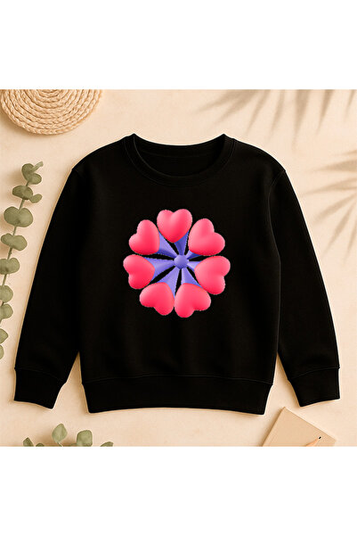 SVART WEAR Суитшърт Daily Front Printed 100% памук Fancy Bike Neck OVERSIZE