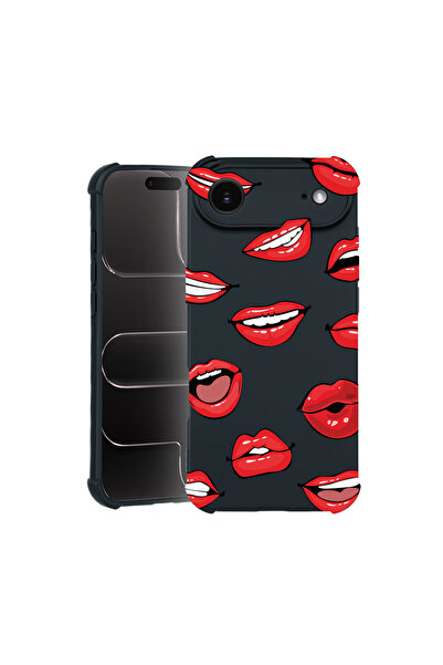 bestcase Carcasă Pro Shock pentru Apple iPhone 17 Air, cu design Lips - model...
