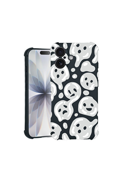 bestcase Carcasă Pro Shock pentru Apple iPhone 15 Pro, cu design gri acid smi...