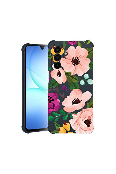 bestcase Carcasă Pro Shock pentru Samsung Galaxy A17, cu design floral pastel...