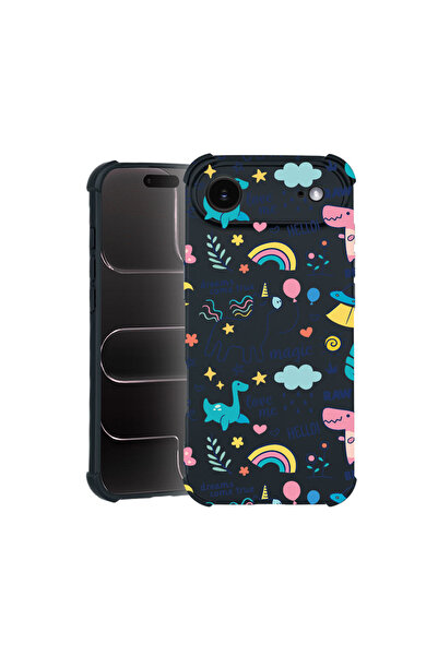 bestcase Carcasă Pro Shock pentru Apple iPhone 17 Air, cu design Unicorn - Dr...