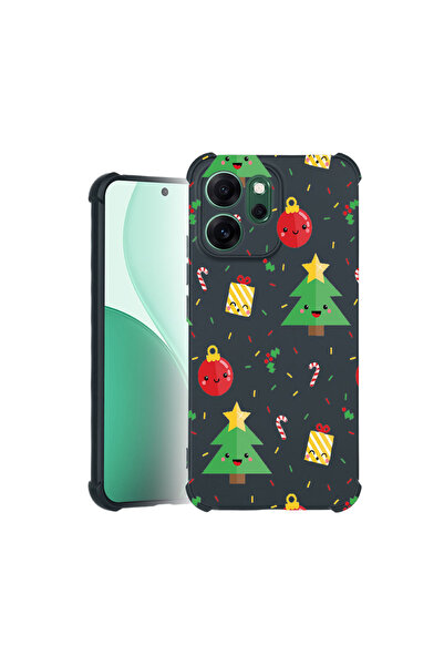 bestcase Carcasă Pro Shock pentru Oppo Reno 14F / FS, cu design Brad de Crăciun, 3100041 ASB 309