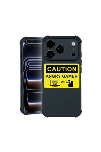 bestcase Carcasă Pro Shock pentru Apple iPhone 17 Pro Max, cu design Angry Ga...