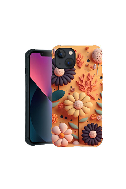 bestcase Carcasă Pro Shock pentru Apple iPhone 12 / 12 Pro, cu design Happy Flowers, 3100026 ASB 1149