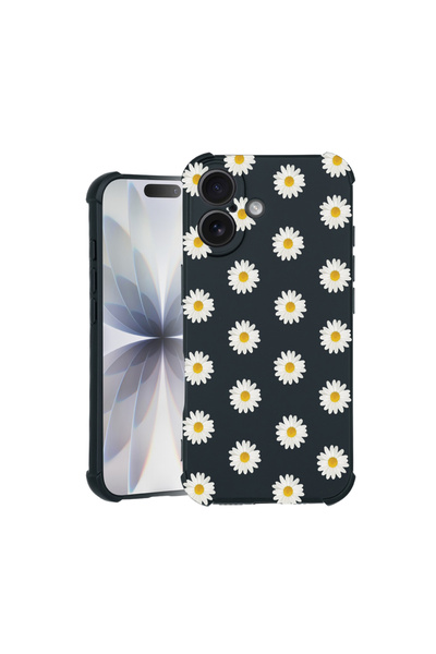 bestcase Калъф Pro Shock за Apple iPhone 15 Pro, с дизайн Daisy, 3100032 ASB ...