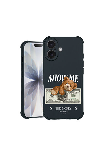 bestcase Carcasă Pro Shock pentru Apple iPhone 16 Pro, cu design Ursuleț de p...