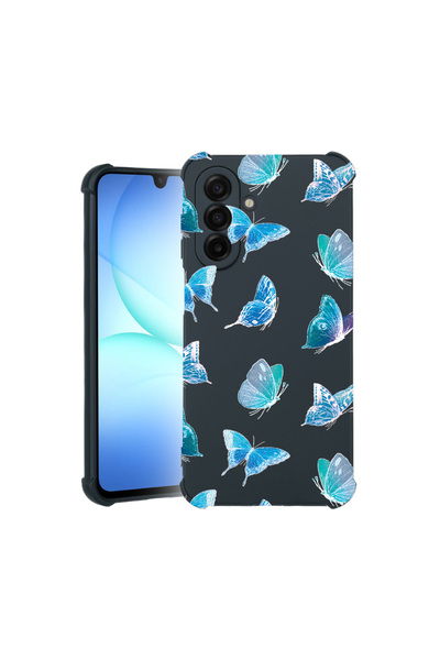 bestcase Carcasă Pro Shock pentru Samsung Galaxy A36 5G, cu design cu model fluture, 3100023 ASB 1012
