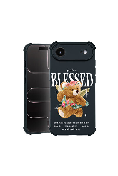 bestcase Θήκη Pro Shock για Apple iPhone 17 Air, με σχέδιο αρκουδάκι Blessed,...