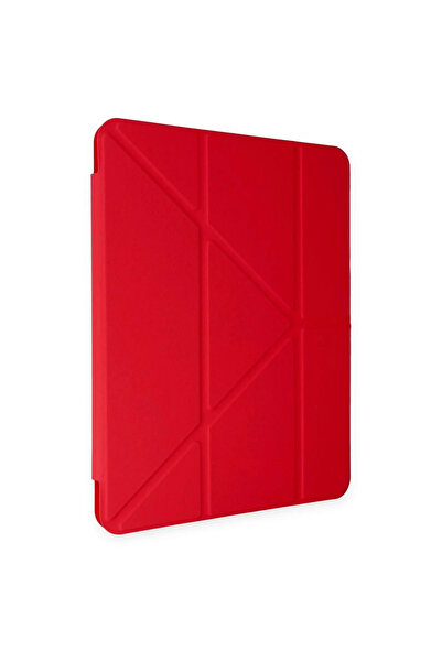 HarmonyAura Samsung Galaxy X200 Tab A8 10.5 Case Mars Tablet Case with Pen Holder - Red