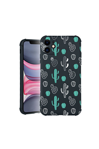 bestcase Carcasă Pro Shock pentru Apple iPhone 11, cu design Cactus, 3100024 ...
