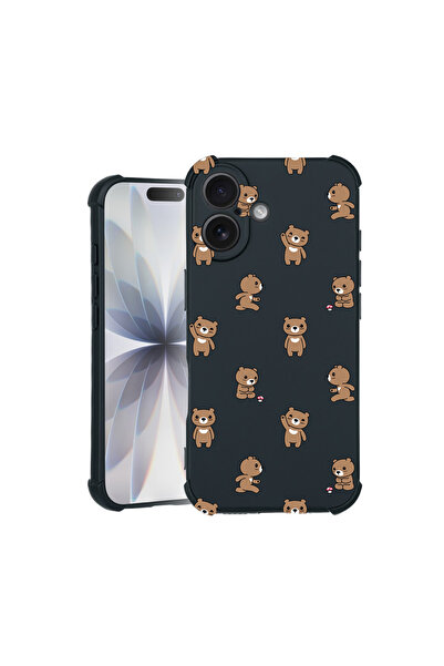 bestcase Carcasă Pro Shock pentru Apple iPhone 16 Pro Max, model cu ursuleți ...