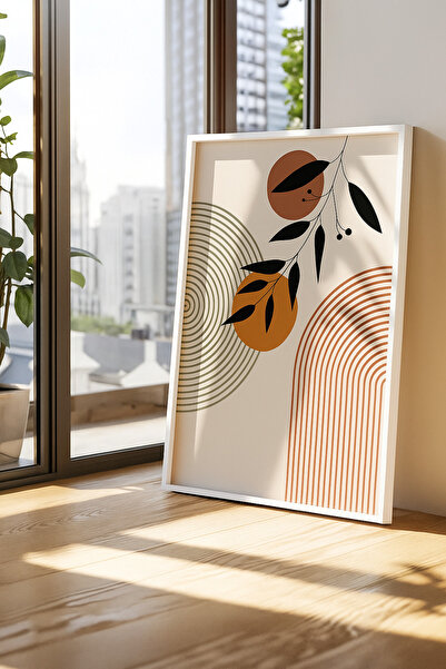 NT Handmade Laminated Framed Pvc Protected 3-Piece Abstract Patterned Decorative Uv Printing Mdf Wall Painting Set