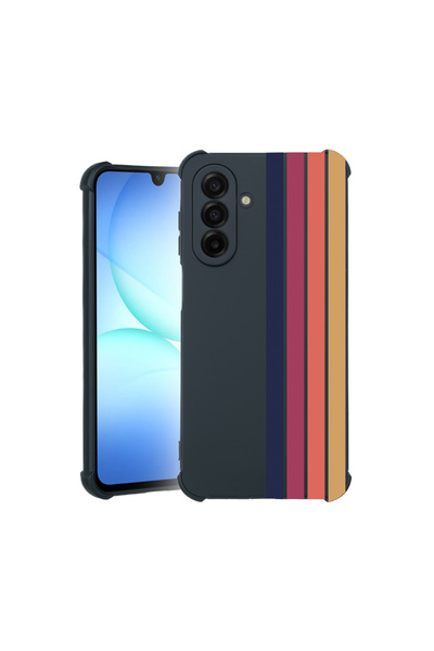 bestcase Carcasă Pro Shock pentru Samsung Galaxy A16, cu design Retro Lines, 3100020 ASB 1478