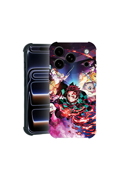 bestcase Carcasă Pro Shock pentru Apple iPhone 17 Pro, cu design Demon Slayer...