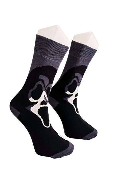 Shuttle Park Special Series Happy Colorful Scream Pattern Socks Fun Comfortable Stylish Design Style Socks