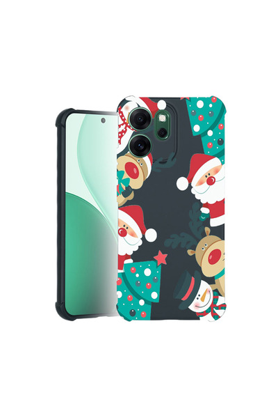 bestcase Carcasă Pro Shock pentru Oppo Reno 14F / FS, cu design Xmas, 3100041...