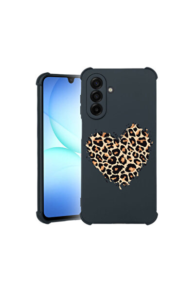 bestcase Carcasă Pro Shock pentru Samsung Galaxy A16, cu design Leopard Heart, 3100020 ASB 761