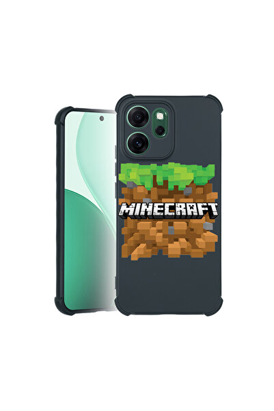 bestcase Carcasă Pro Shock pentru Oppo Reno 14F / FS, cu design Minecraft, 31...