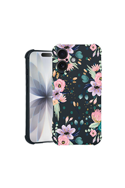 bestcase Θήκη Pro Shock για Apple iPhone 15 Pro Max, cu Design Flowers Collec...