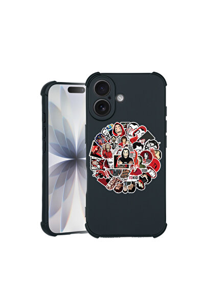 bestcase Pro Shock Case For Apple iPhone 15 Pro Max, cu Design Money Heist, 3...