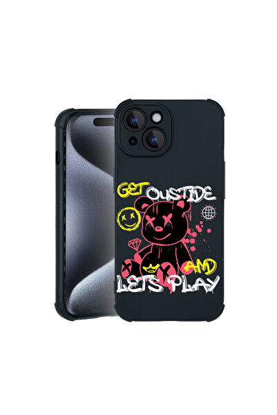 bestcase Carcasă Pro Shock pentru Apple iPhone 15, cu design Teddy Bear Lets ...