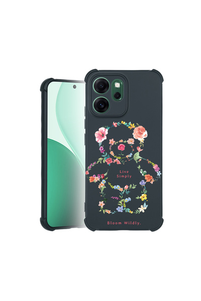 bestcase Carcasă Pro Shock pentru Oppo Reno 14F / FS, cu design Teddy Bear Live Simply, 3100041 ASB 1555