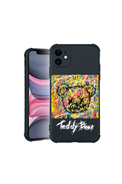 bestcase Carcasă Pro Shock pentru Apple iPhone 11, cu design Teddy Bear Abstr...