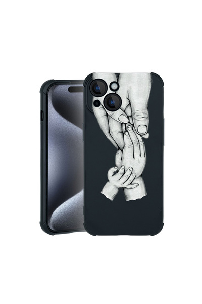 bestcase Carcasă Pro Shock pentru Apple iPhone 15, cu Design Family, 3100031 ...