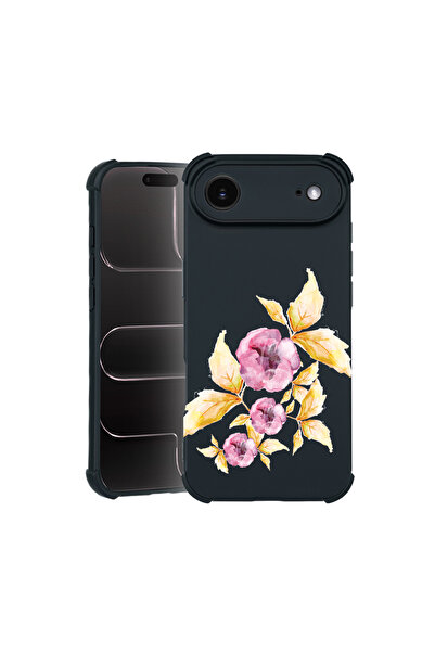 bestcase Carcasă Pro Shock pentru Apple iPhone 17 Air, cu design floral paste...