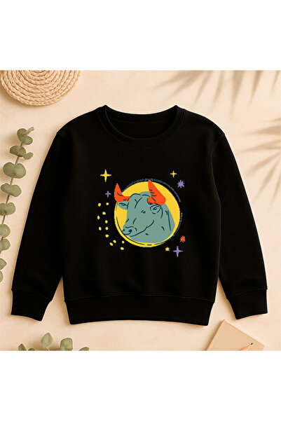 SVART WEAR Суитшърт Daily Front Printed 100% памук Fancy Bike Neck OVERSIZE