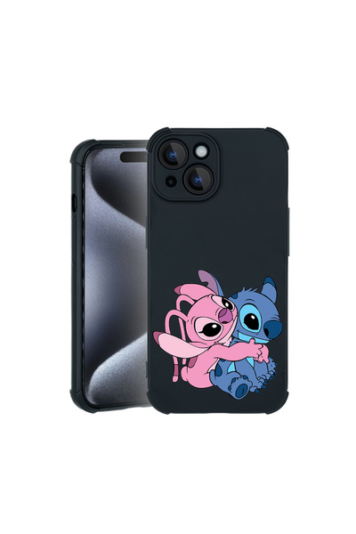 bestcase Θήκη Pro Shock για Apple iPhone 15, με σχέδιο Angel Hugging Stitch, ...