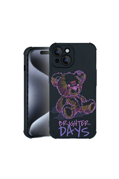 bestcase Carcasă Pro Shock pentru Apple iPhone 15, cu design Teddy Bear Brighter Days, 3100031 ASB 1563