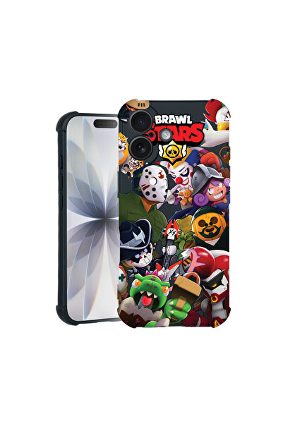bestcase Carcasă Pro Shock pentru Apple iPhone 15 Pro Max, cu design Brawl St...