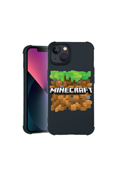 bestcase Carcasă Pro Shock pentru Apple iPhone 12 / 12 Pro, cu design Minecra...