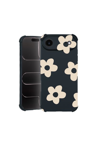 bestcase Carcasă Pro Shock pentru Apple iPhone 17 Air, cu design Retro Daisy,...