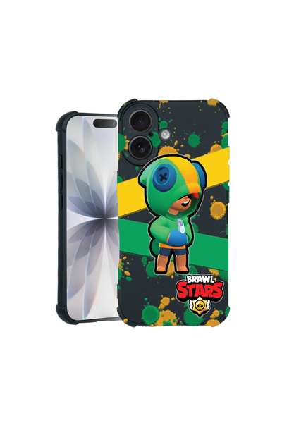 bestcase Carcasă Pro Shock pentru Apple iPhone 16 Pro Max, cu design Brawl St...