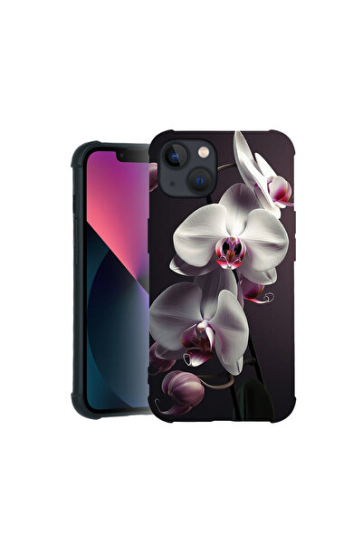 bestcase Carcasă Pro Shock pentru Apple iPhone 14, cu design White Orchid, 3100028 ASB 1402