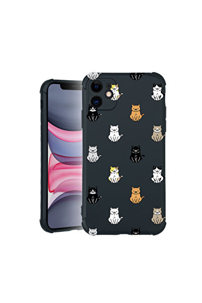 bestcase Carcasă Pro Shock pentru Apple iPhone 11, cu design cu model de pisi...