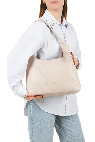 Adelina Bags Women's 2-Piece Bag Pack Casual Soft Textured Large Size Arm Shoulder and Tote Bag