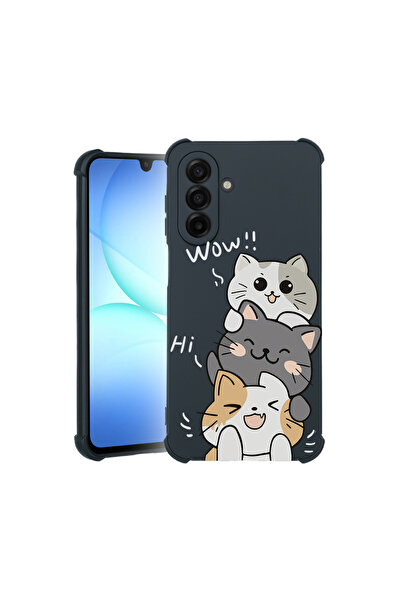 bestcase Carcasă Pro Shock pentru Samsung Galaxy A36 5G, cu design Cat Wow, 3100023 ASB 1855