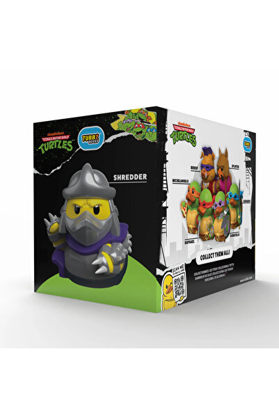 TUBBZ تمثال سلحفاة تي إم إن تي شريدر مرخص للعب الأدوار التنكرية في علبة