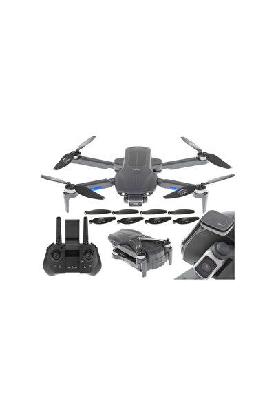 Three top online Dronă RC F9 6K HD cu cameră GPS WiFi