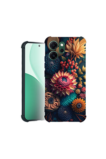 bestcase Carcasă Pro Shock pentru Oppo Reno 14F / FS, cu design Flori colorate, 3100041 ASB 1241