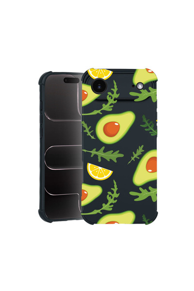 bestcase Carcasă Pro Shock pentru Apple iPhone 17 Air, cu design Avocado, 310...