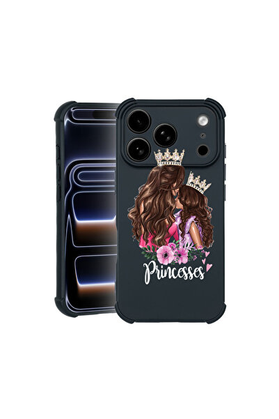 bestcase Carcasă Pro Shock pentru Apple iPhone 17 Pro, cu design Prințese, Ma...