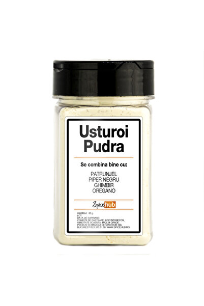 Spicehub Usturoi pudra, condiment premium pentru aroma intensa la orice preparat, 90 g