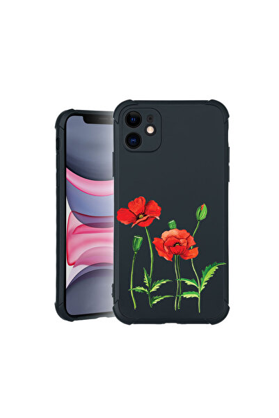 bestcase Carcasă Pro Shock pentru Apple iPhone 11, cu design Roșu Mac, 310002...