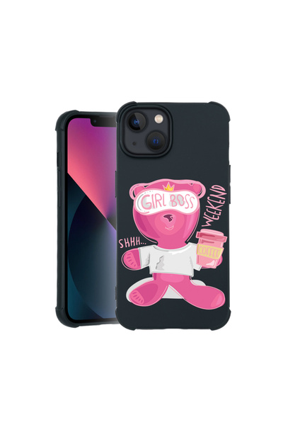 bestcase Carcasă Pro Shock pentru Apple iPhone 12 / 12 Pro, cu design Teddy B...
