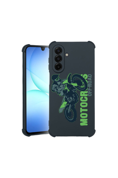 bestcase Carcasă Pro Shock pentru Samsung Galaxy A56, cu design Motocross, 31...