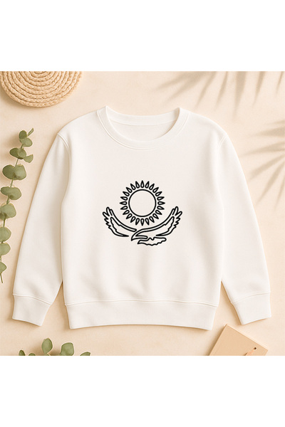 SVART WEAR Суитшърт Daily Front Printed 100% памук Fancy Bike Neck OVERSIZE